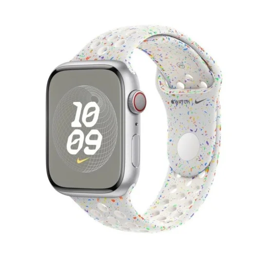 Apple Watch Strap 45Mm Pure Platinum Nike Sport Band - S/M